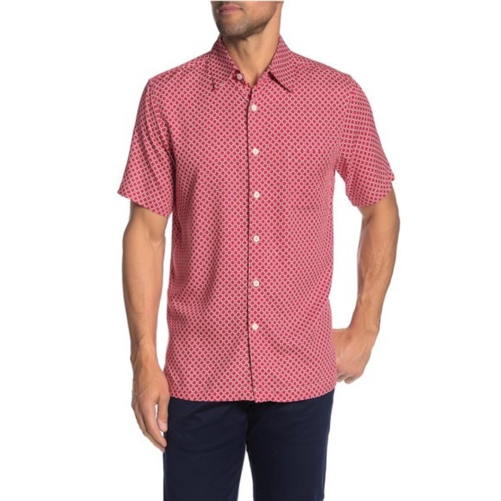 Toscano Print Short Sleeve Shirt